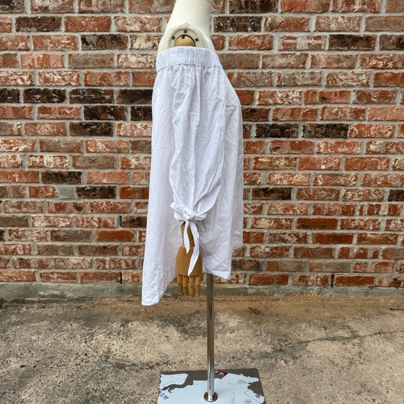 Free People “Show Me Some Shoulder” White Tunic / S / Excellent condition - Picture 8 of 12